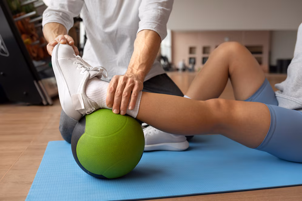 paciente haciendo rehabilitacion fisica ayudado terapeutas 23 2149227834